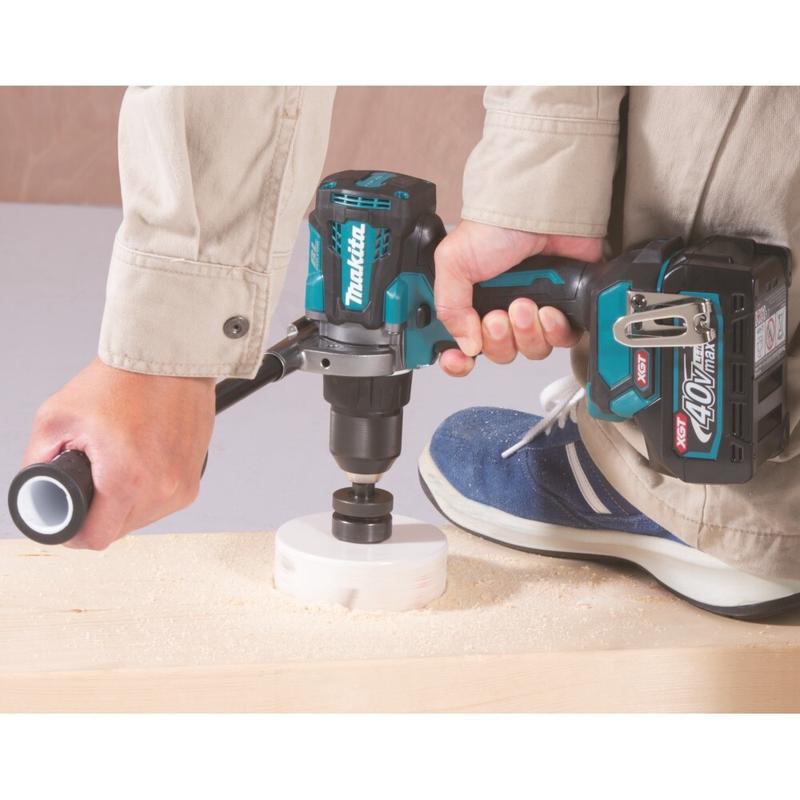 Акумуляторний ударний дриль-шурупокрут Makita HP001GM201 XGT