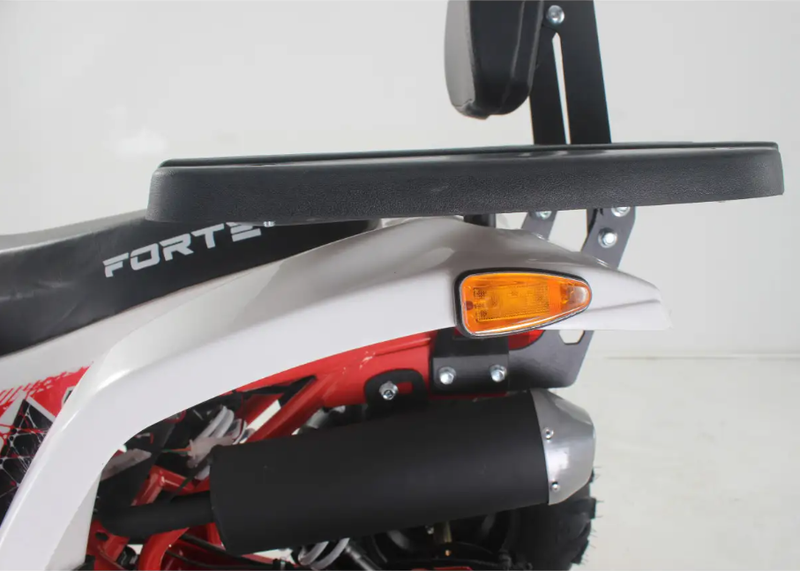 Квадроцикл Forte ATV125F (біло-червоний) (124596)