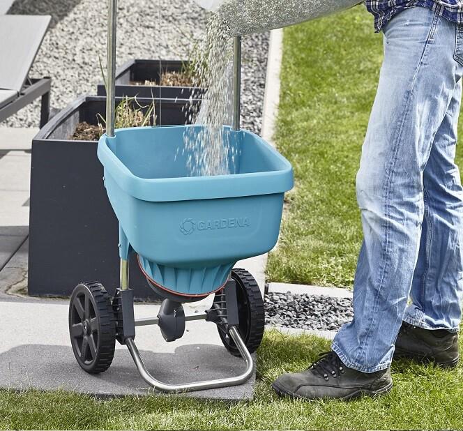 Розкидувач-сівалка Gardena Comfort XL 18л (00436-20.000.00)
