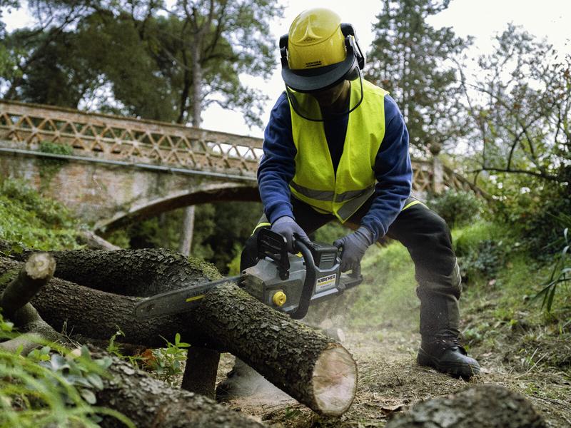 Пила ланцюгова акумуляторна Karcher CS 400/36 Bp pack (1.042-505.0)