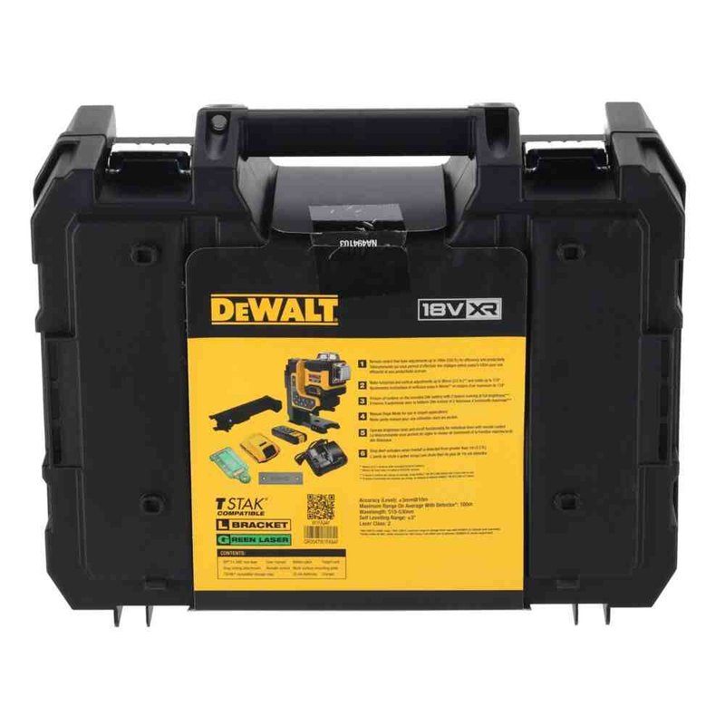 Рівень лазерний лінійний DeWALT DCLE34035D1