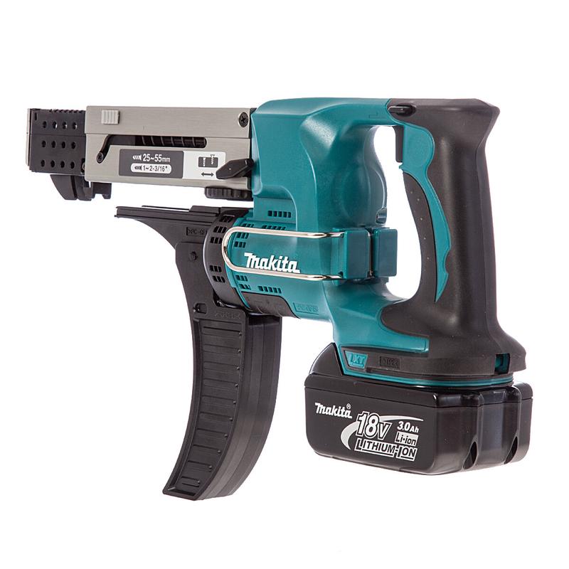 Акумуляторний магазинний шурупокрут Makita DFR550RFE