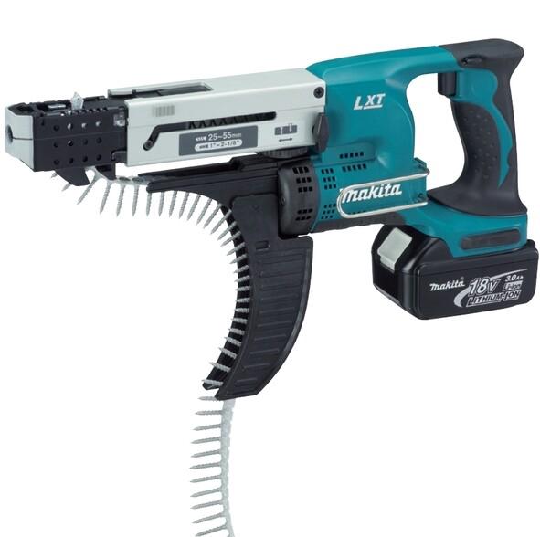 Акумуляторний магазинний шурупокрут Makita DFR550RFE