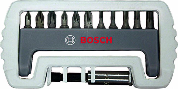 Набір біт Bosch Extra Hard 12 шт. PH / PZ / T / S + швидкозмінний держатель (2608522130)