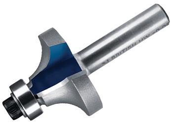 Фреза для заокруглення кутів з підшипниками Т.С.Т. R9,5 мм хвостовик 8 мм Makita P-78900