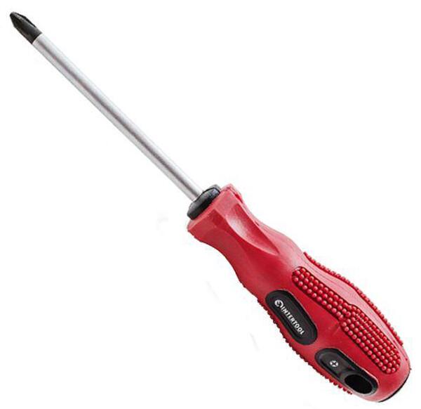 Викрутка Intertool PH0х125 мм VT-3133