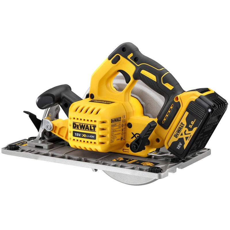 Пилка дискова акумуляторна безщіткова DeWALT DCS572NT