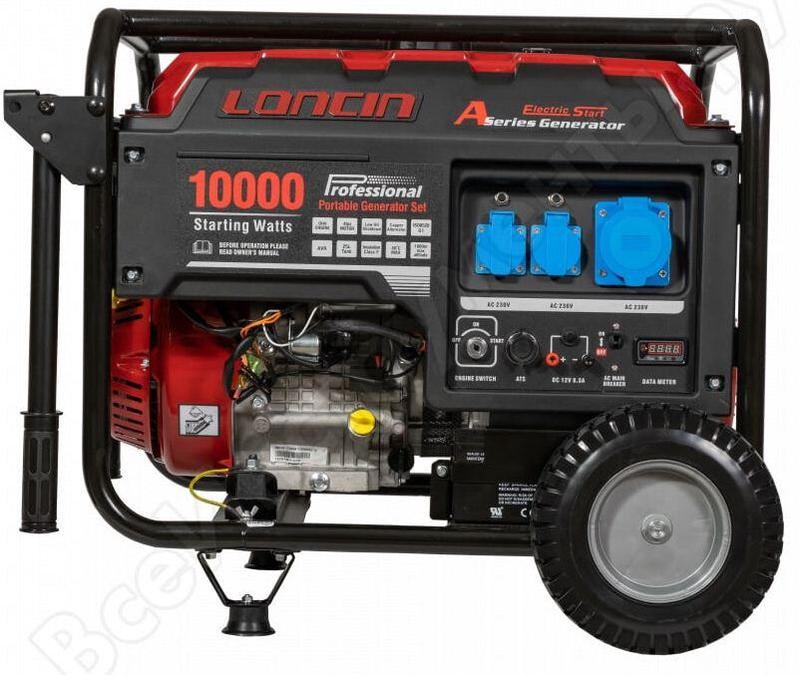 Генератор бензиновий LONCIN LC 10000 D-AS