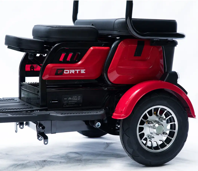 Акумуляторний трицикл Forte Family-P600 (червоний) (145226)