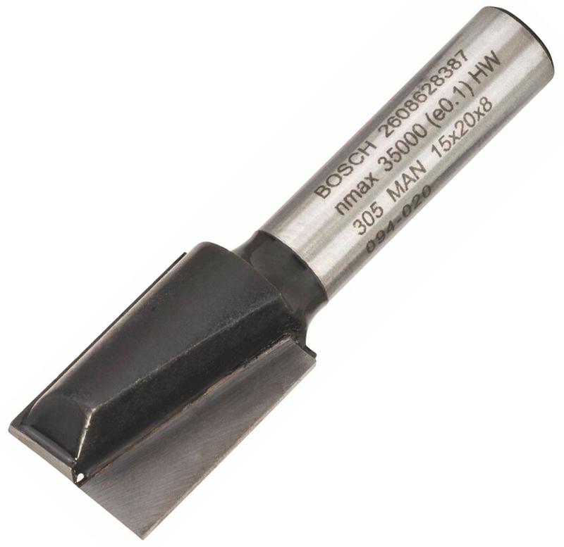 Фреза пазова Bosch Std S8/D15/L20 (2608628387)