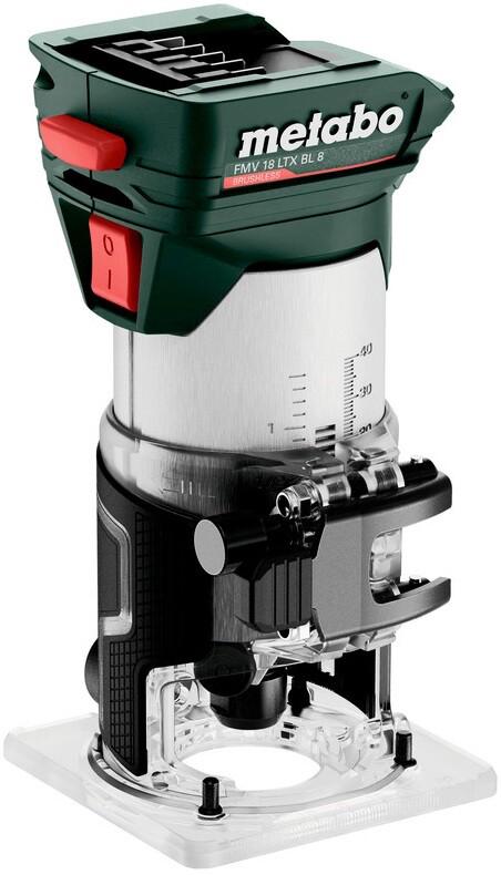 Акумуляторний кромковий фрезер Metabo FMV 18 LTX BL 8 (601742850) (без АКБ та ЗП)