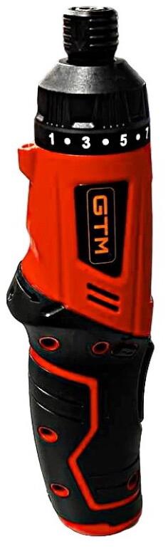 Акумуляторна викрутка GTM 3.6 В, 1.3 Аг (3207)