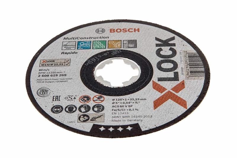 Відрізний диск Bosch X-LOCK Multi Material 125x1x22.23 мм (2608619269)