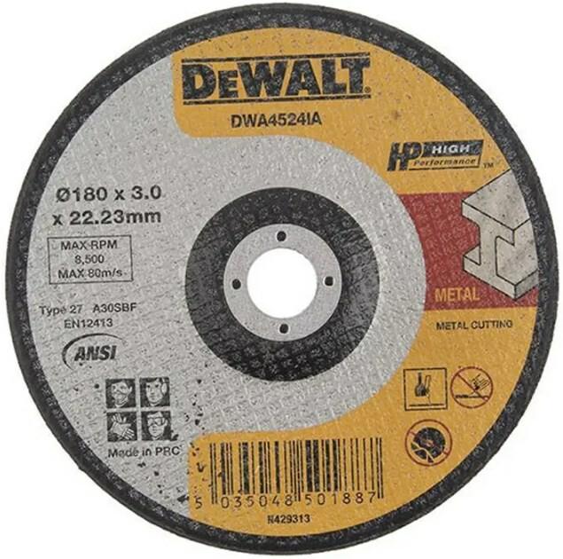 Коло відрізне DeWalt DWA4524IA