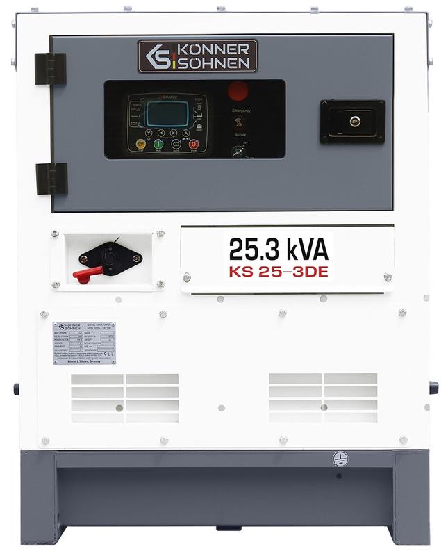 Дизельний генератор Konner Sohnen KS 25-3DE