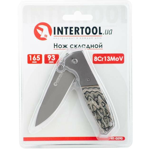 Ніж складаний INTERTOOL HT-0590