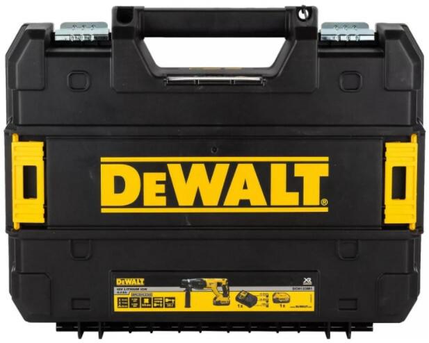Перфоратор акумуляторний бесщеточний DeWALT DCH133M1 + DCB187