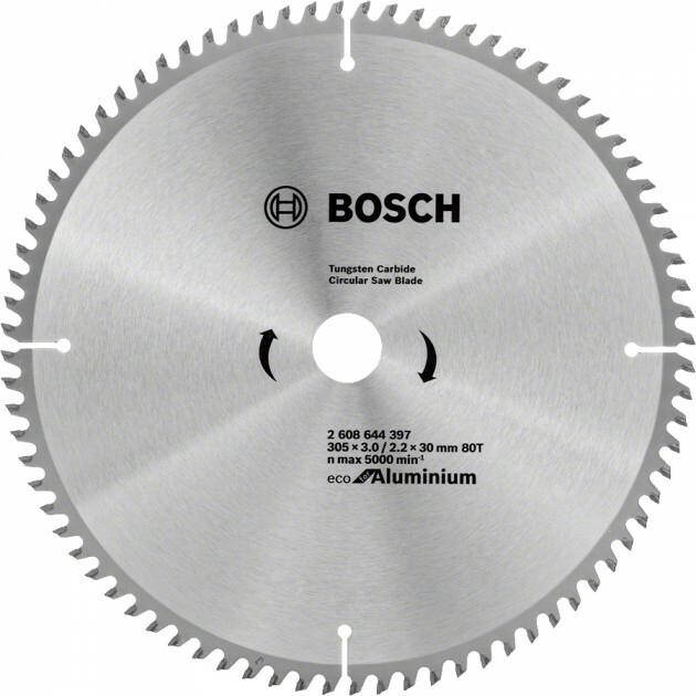 Пильний диск Bosch ECO ALU / Multi 305x30 80 зуб. (2608644397)