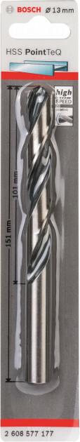 Свердло Bosch 1 HSS PointTeQ 13 мм (2608577177)