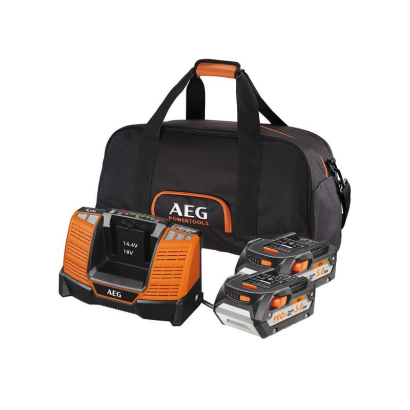 Набір з акумуляторів і зарядного пристрою AEG SETLL1850BL (4932464019)