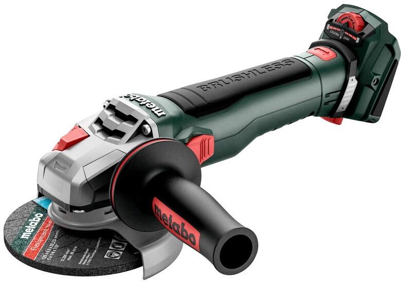 Акумуляторна кутова шліфувальна машина Metabo WVB 18 LT BL 11-125 Quick (613057840) (без АКБ та ЗП)