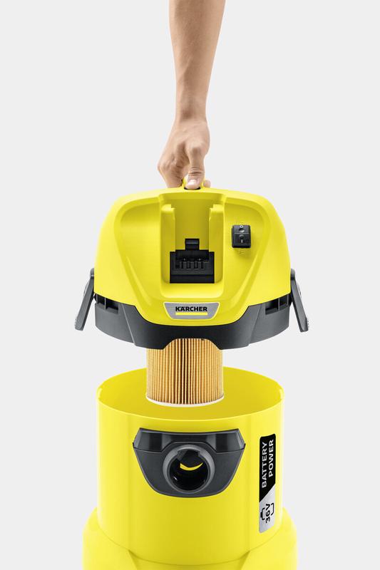 Господарський пилосос Karcher WD 3 Battery (1.629-910.0) (без акумулятора і ЗП)