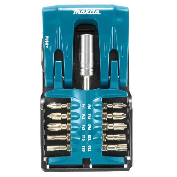 Набір торсіонних ударних біт та тримач Makita (B-28597) 11 шт