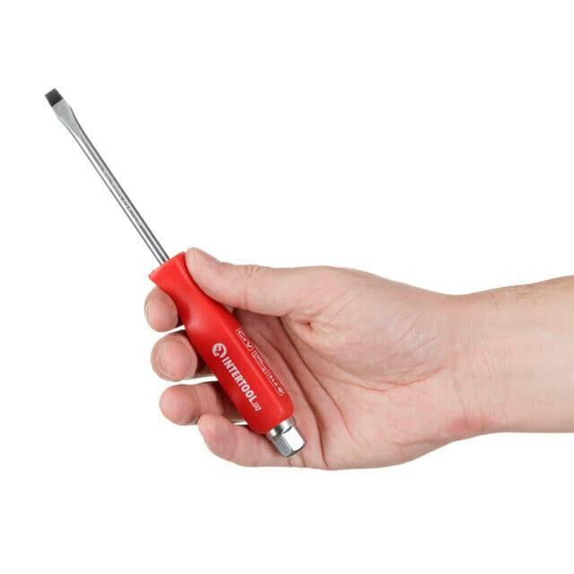 Викрутка ударна Intertool SL6х125 мм (HT-0483)