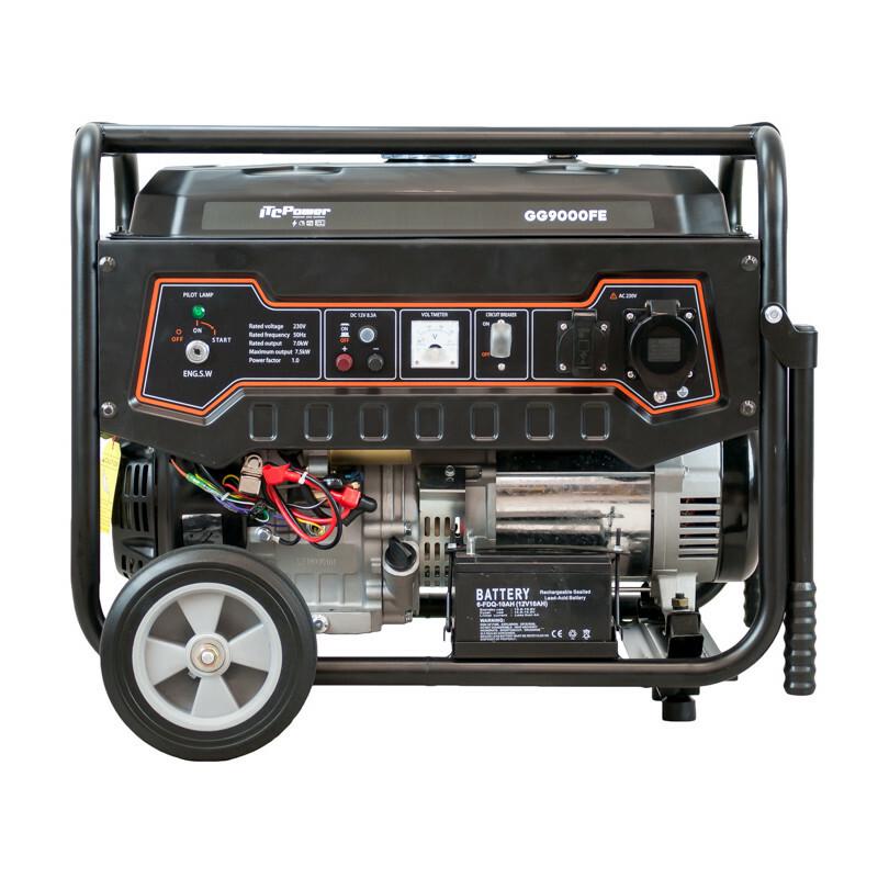 Двопаливний генератор ITC Power GG9000FE ГАЗ-БЕНЗИН