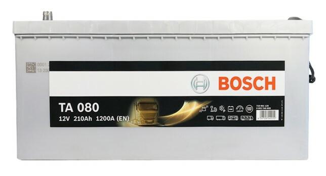 Акумулятор Bosch ТА 080, 210Ah/1200A (0 092 TA0 800)