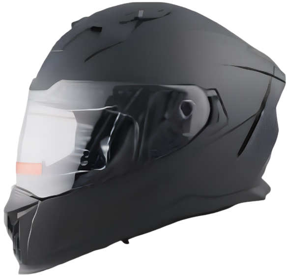 Мотошолом Forte M69 чорний, розмір M (130661)