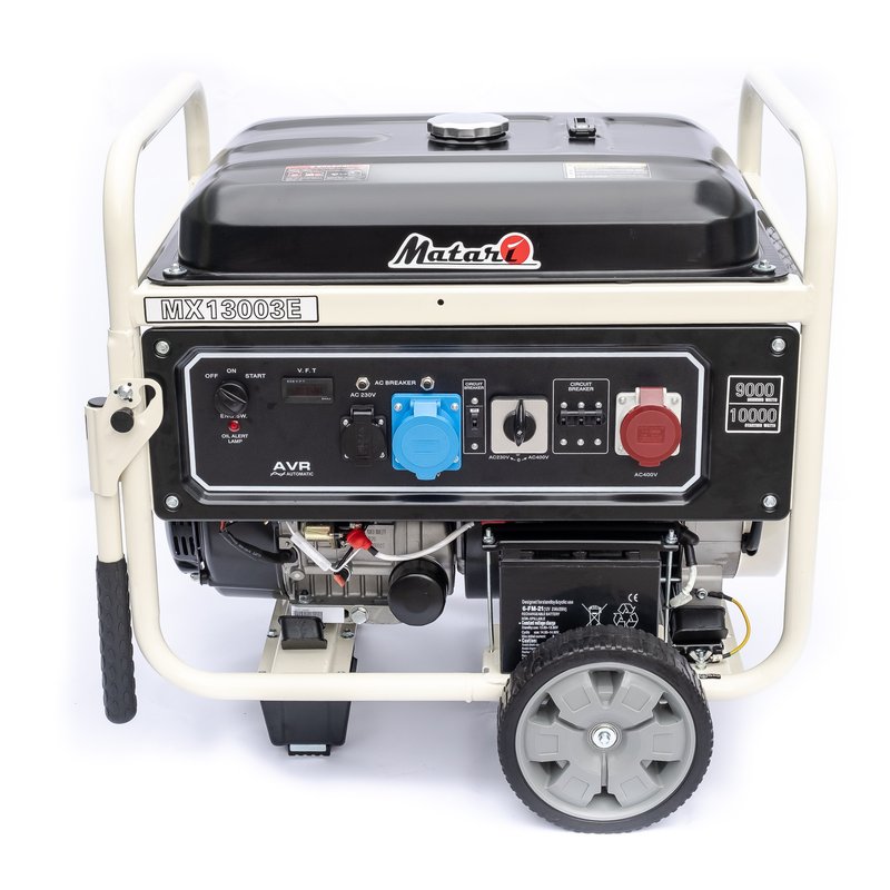 Бензиновий генератор Matari MX13003E - 9 / 10 кВт