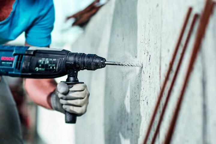 Бур по армованому бетону Bosch SDS plus-7X 5,6,8x115 мм, 8,10,12x165 мм, 7 шт (2607017502)