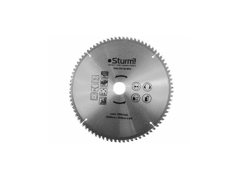 Диск пильний Sturm 9020-255-30-80TA