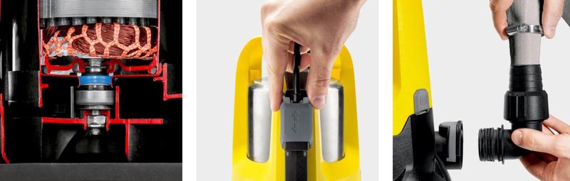 Дренажний насос для чистої води Karcher SP 17.000 Flat Level Sensor (1.645-840.0)
