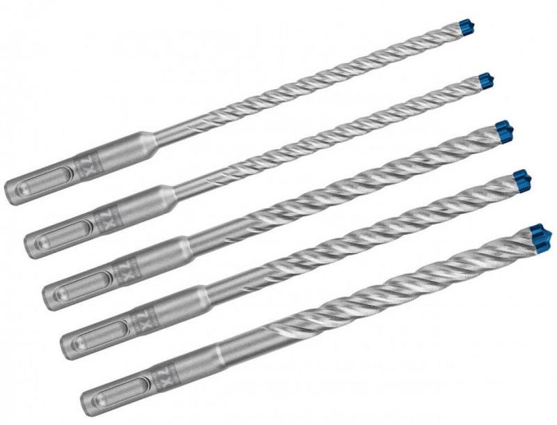 Набір бурів для армованого бетону Bosch Expert SDS-Plus-7X, 5 шт. (2608900198)