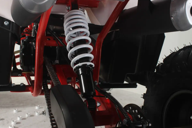 Квадроцикл Forte ATV125F (чорно-червоний) (130178)