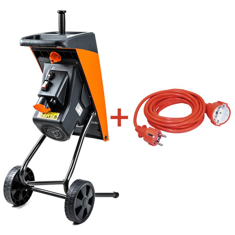 Садовий подрібнювач GTM DS2500/40 KIT + подовжувач 10м (DS2500/40_KIT+ext.cord) 83870