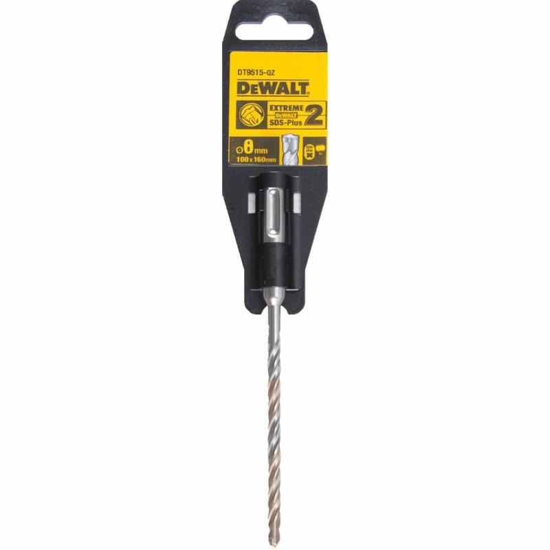 Бур DeWALT "SDS-Plus EXTREME2", 8x100x160мм