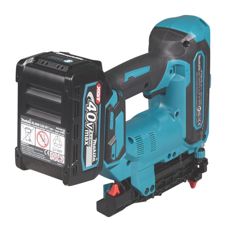 Акумуляторний штифтозабивний пістолет Makita XGT PT001GZ (Без АКБ і ЗП)