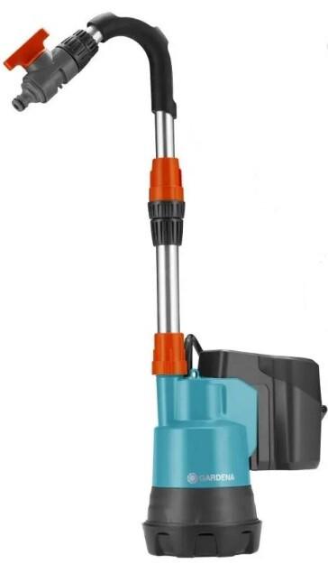 Акумуляторний насос для резервуарів Gardena 2000/2 18V P4A Set (14602-20.000.00)