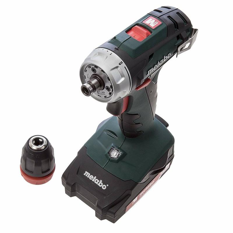Акумуляторний дриль-шурупокрут Metabo BS 18 Quick (602217840) (без акумулятора і ЗП)