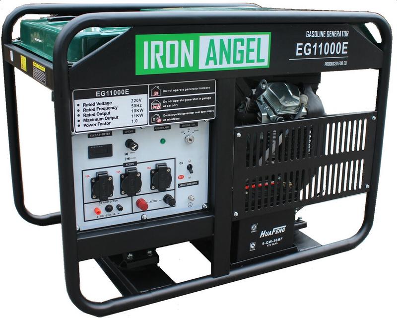 Генератор з блоком автоматики Iron Angel EG11000E ATS (2001083-1)
