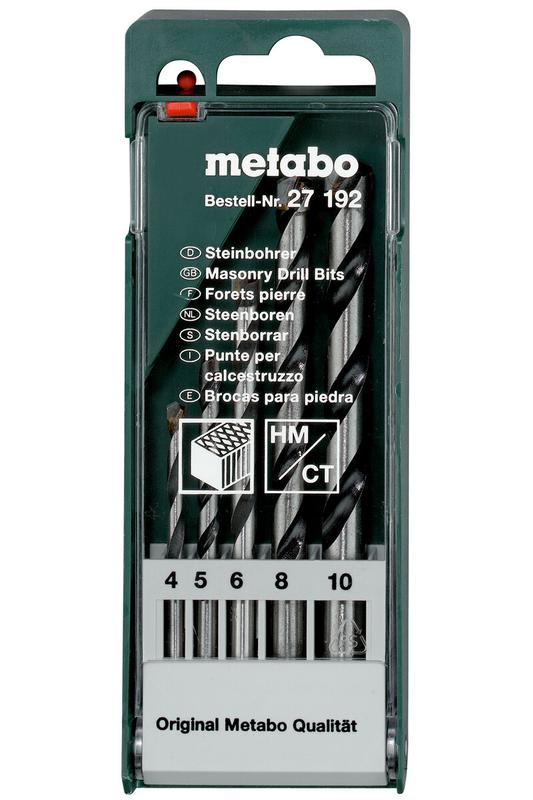 Набір свердел по каменю Metabo (627192000)