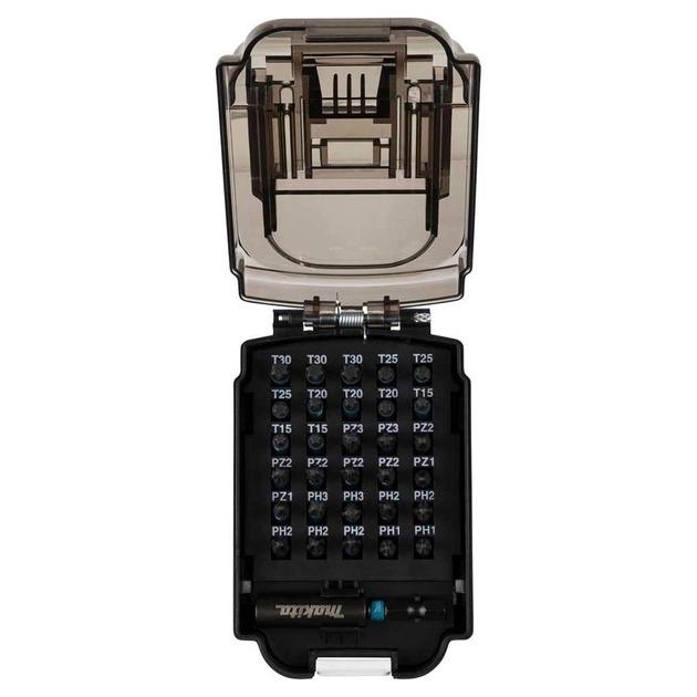Набір біт Makita IMPACT BLACK у формі батареї LXT, 31 шт. (E-03084)