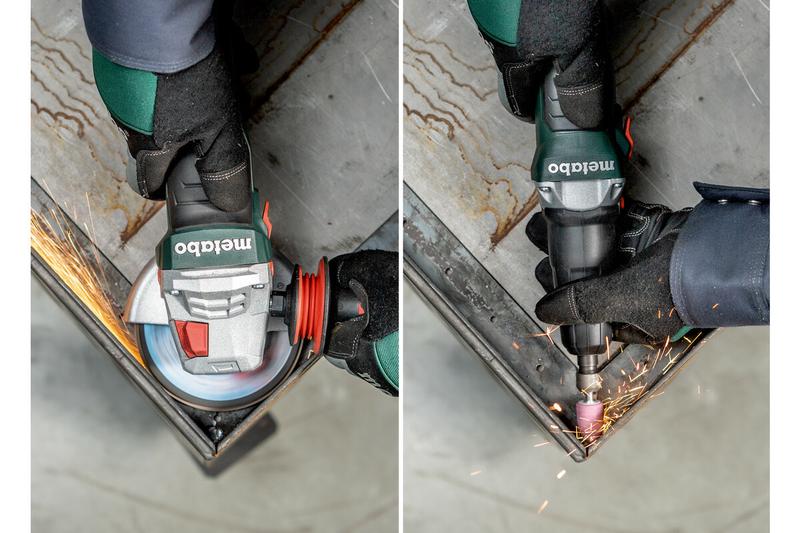 Акумуляторна прямошліфувальна машина Metabo GVB 18 LTX BL 11-28, без АКБ и ЗП (600826840)