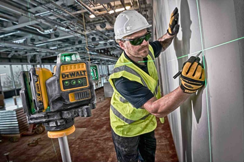 Рівень лазерний лінійний DeWALT DCE089D1G