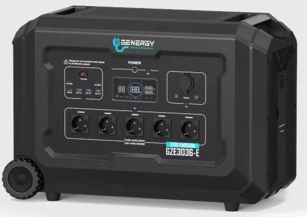 Зарядна станція GENERGY GZE-3036-E (3072 Вт·год)