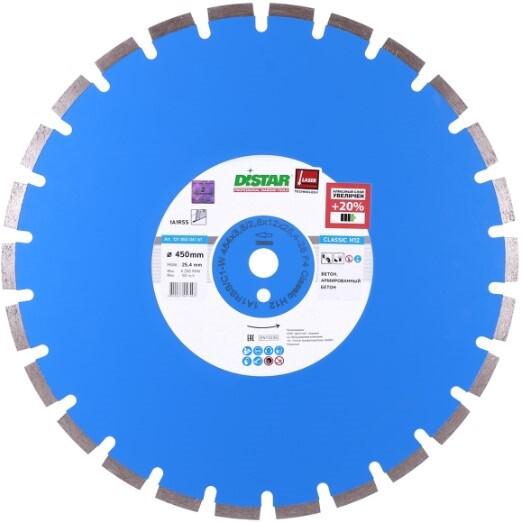 Алмазний диск Distar 1A1RSS/C1-W 454x3,8/2,8x12x25,4-26 F4 Classic H12 (12185004161)