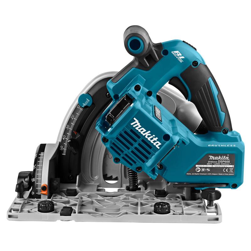 Акумуляторна занурювальна дискова пила Makita LXT DSP600ZJ (без АКБ та ЗП)